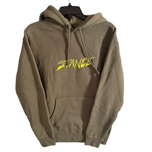 NWT Stance Palm Slayer Graphic Pullover Hoodie Army Green- Small Unisex